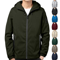 Work Jackets Fall Jackets Mens Lightweight Jackets Jacket For Men Zip Up Jacket Mens Winter Jacket Casual Men'S Jacket