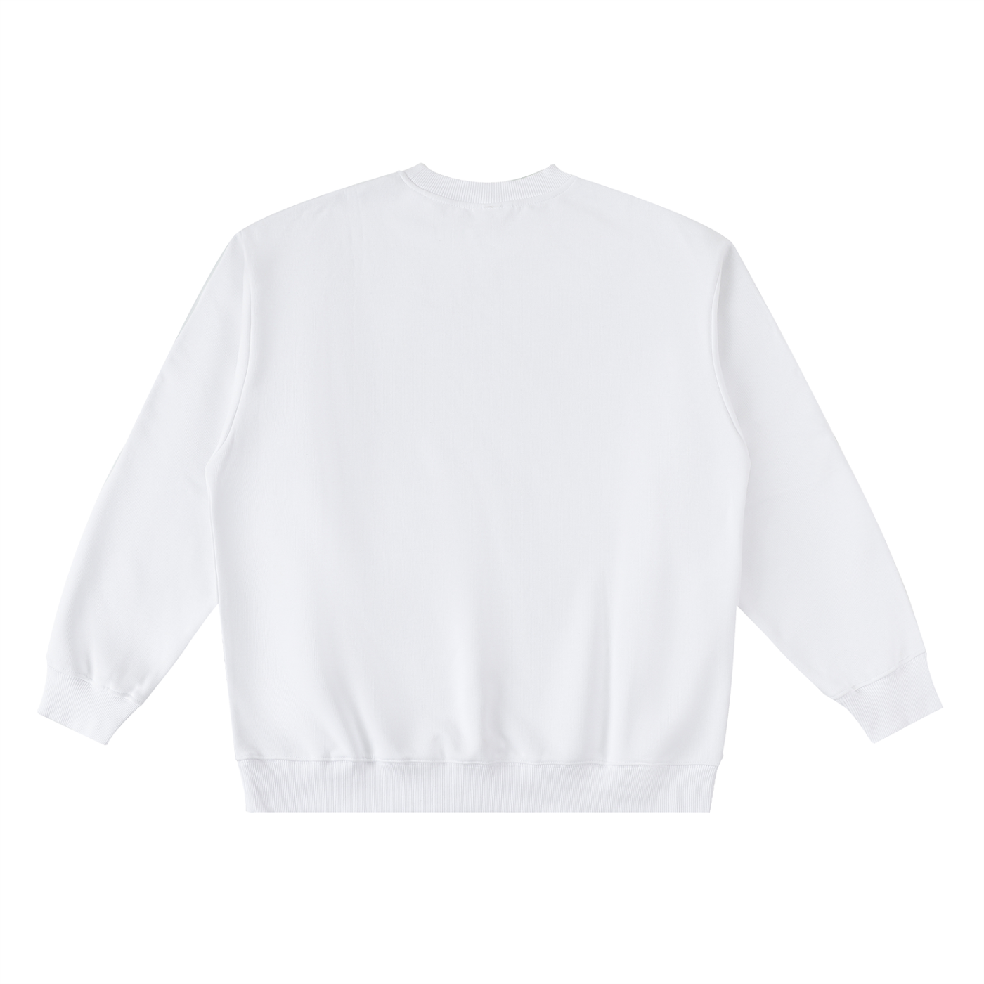 Oversized Crewneck Taped Sweatshirt