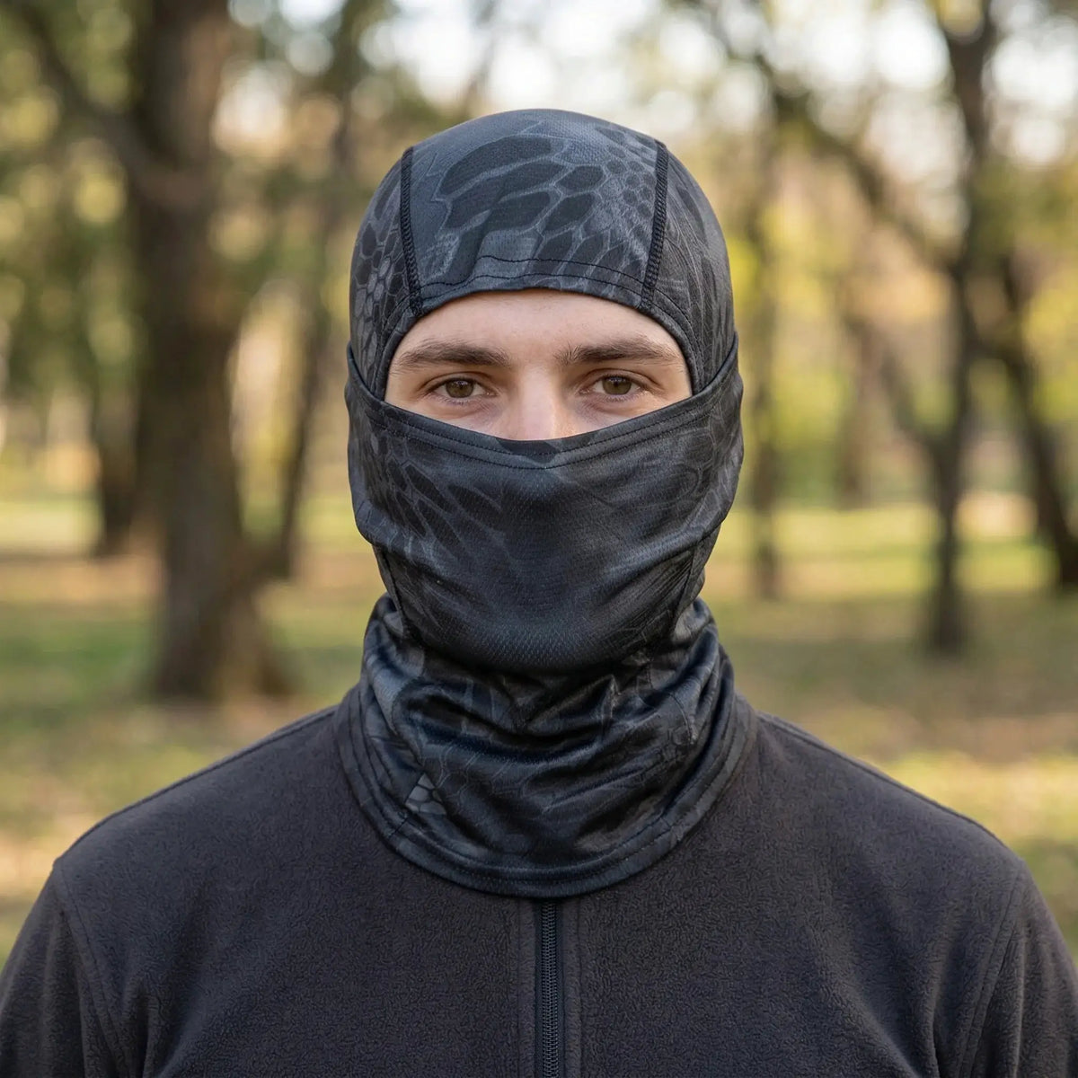 Summer Men's Women's Elastic Breathable Balaclava Hat Sunscreen Cycling Full Face Mask Scarf For Hiking Fishing Skiing by SouthValleyCertified
