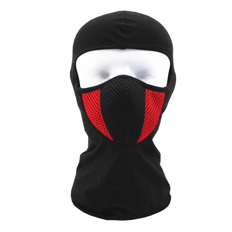 Balaclava Motorcycle Face Mask Full Face Mask Windproof Dustproof Face Shield Winter Moto Helmet Bandana Hood Ski Neck Scarf