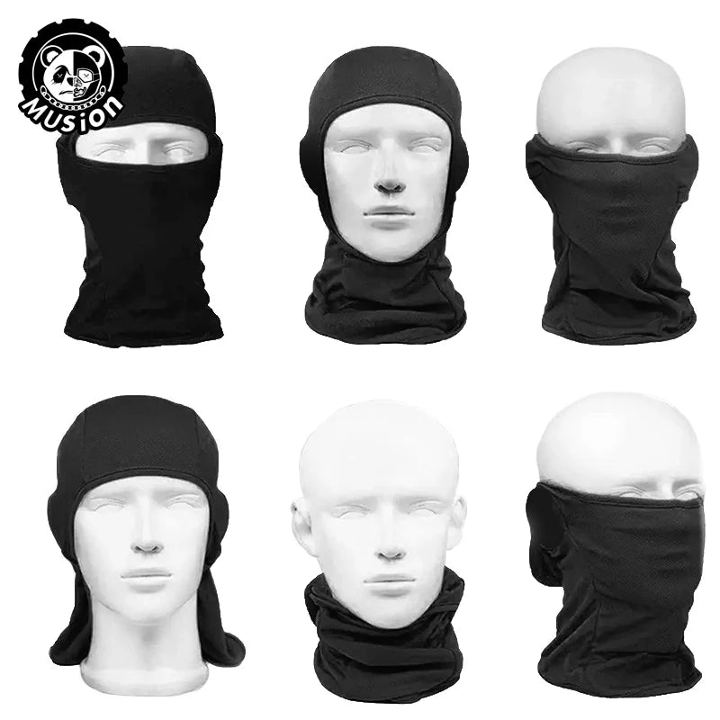 Musion  Personalized Full Mask Unique Logo Customized Balaclava for Riding Motorcycle Customizable Couple Style