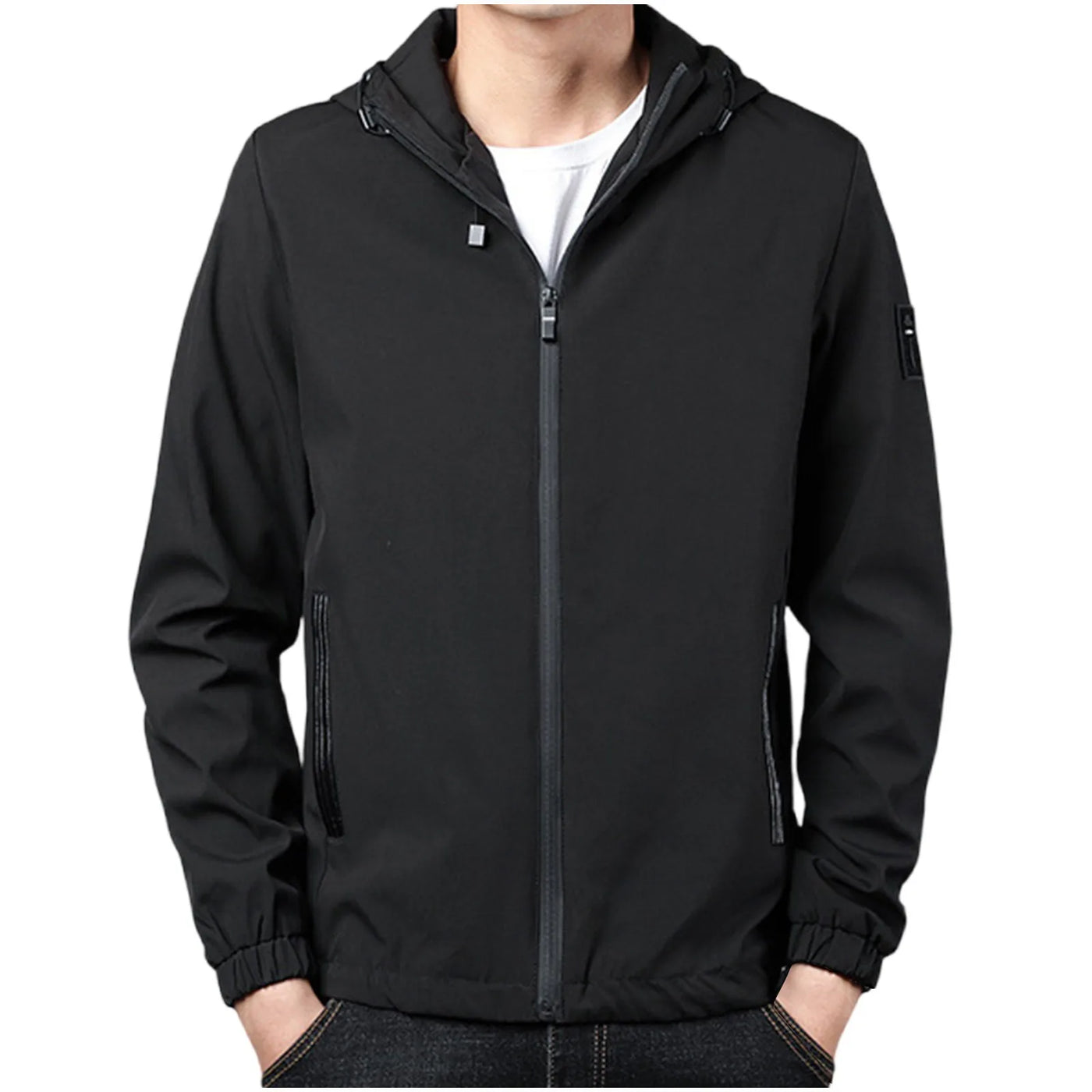 Work Jackets Fall Jackets Mens Lightweight Jackets Jacket For Men Zip Up Jacket Mens Winter Jacket Casual Men'S Jacket