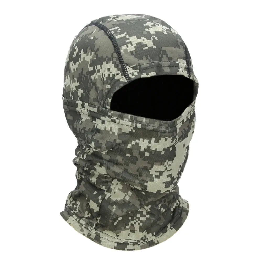 Summer Men's Women's Elastic Breathable Balaclava Hat Sunscreen Cycling Full Face Mask Scarf For Hiking Fishing Skiing by SouthValleyCertified