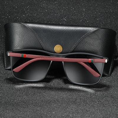 Luxury Square Vintage Polarized Cycling Sunglasses Men Women Fashion Travel Driving Fishing Sun Glasses Male Eyewear UV400