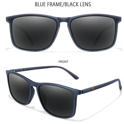 Luxury Square Vintage Polarized Cycling Sunglasses Men Women Fashion Travel Driving Fishing Sun Glasses Male Eyewear UV400