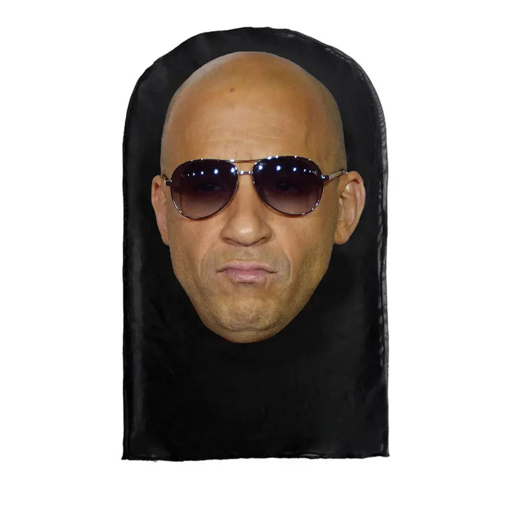 Halloween Terrifying Mask Ronaldo Kanye Mask Interesting 3D Printed Seamless Hat Mascaras Cosplay Facial Mask Party Cosplay Prop