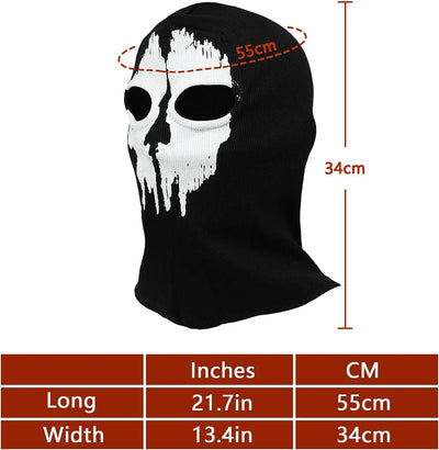 Men's Cotton Balaclava: Ski Motorcycle Cycling, Winter Face Mask Neck Warmer, Windproof Cold Outdoor Sports Gear