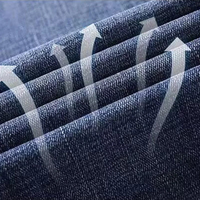 2025 New Men Fashion Loose Straight Elasticity Jeans Male Wear-resistant Slim Fit Denim Pants Smart Casual Dark Gray Trousers