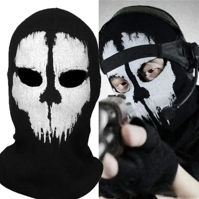 Men's Cotton Balaclava: Ski Motorcycle Cycling, Winter Face Mask Neck Warmer, Windproof Cold Outdoor Sports Gear