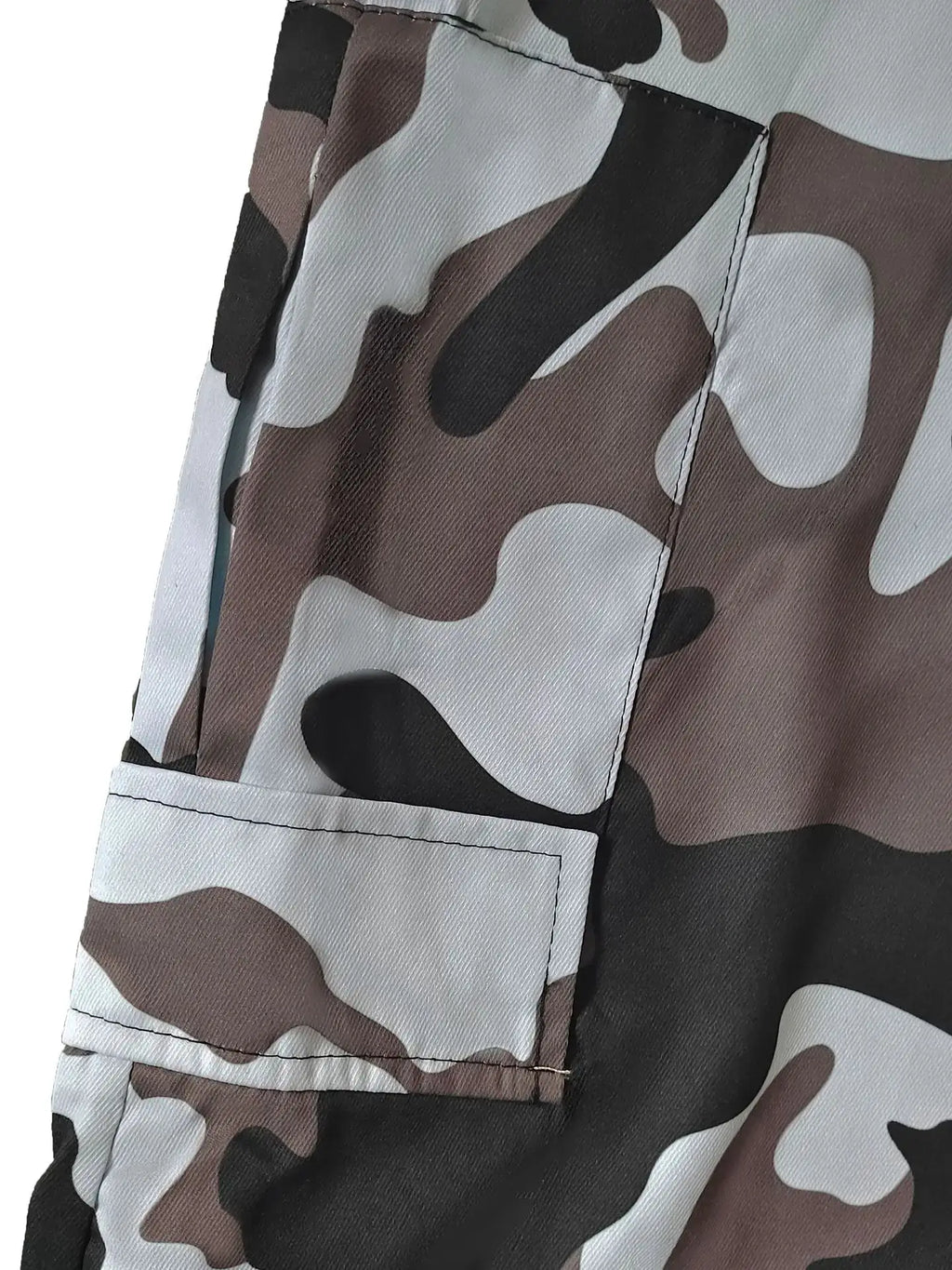 Large Pocket Loose Overalls Men's Outdoor Sports Jogging Tactical Pants Elastic Waist Casual Work Pants camouflage pants by DSers-AliExpress Dropshipping