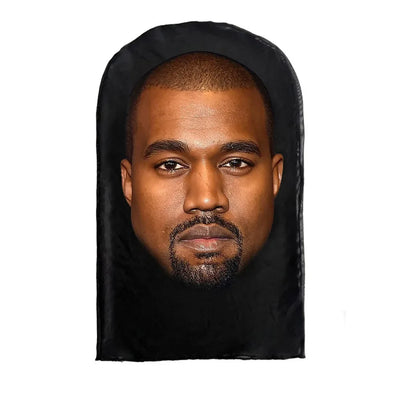 Halloween Terrifying Mask Ronaldo Kanye Mask Interesting 3D Printed Seamless Hat Mascaras Cosplay Facial Mask Party Cosplay Prop