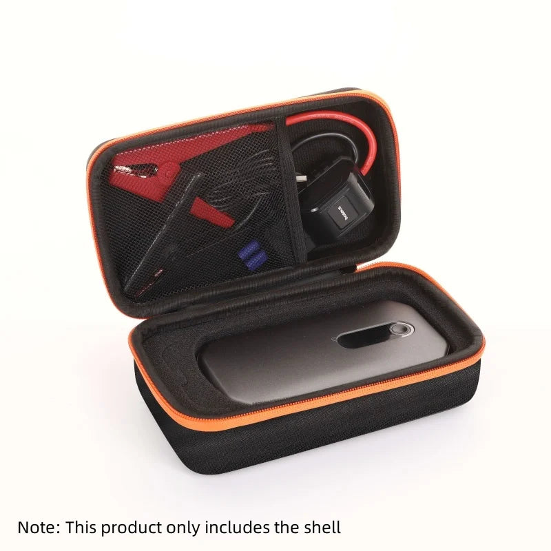 Portable EVA suitcase, travel case, car jump start power supply, car battery charger, storage bag