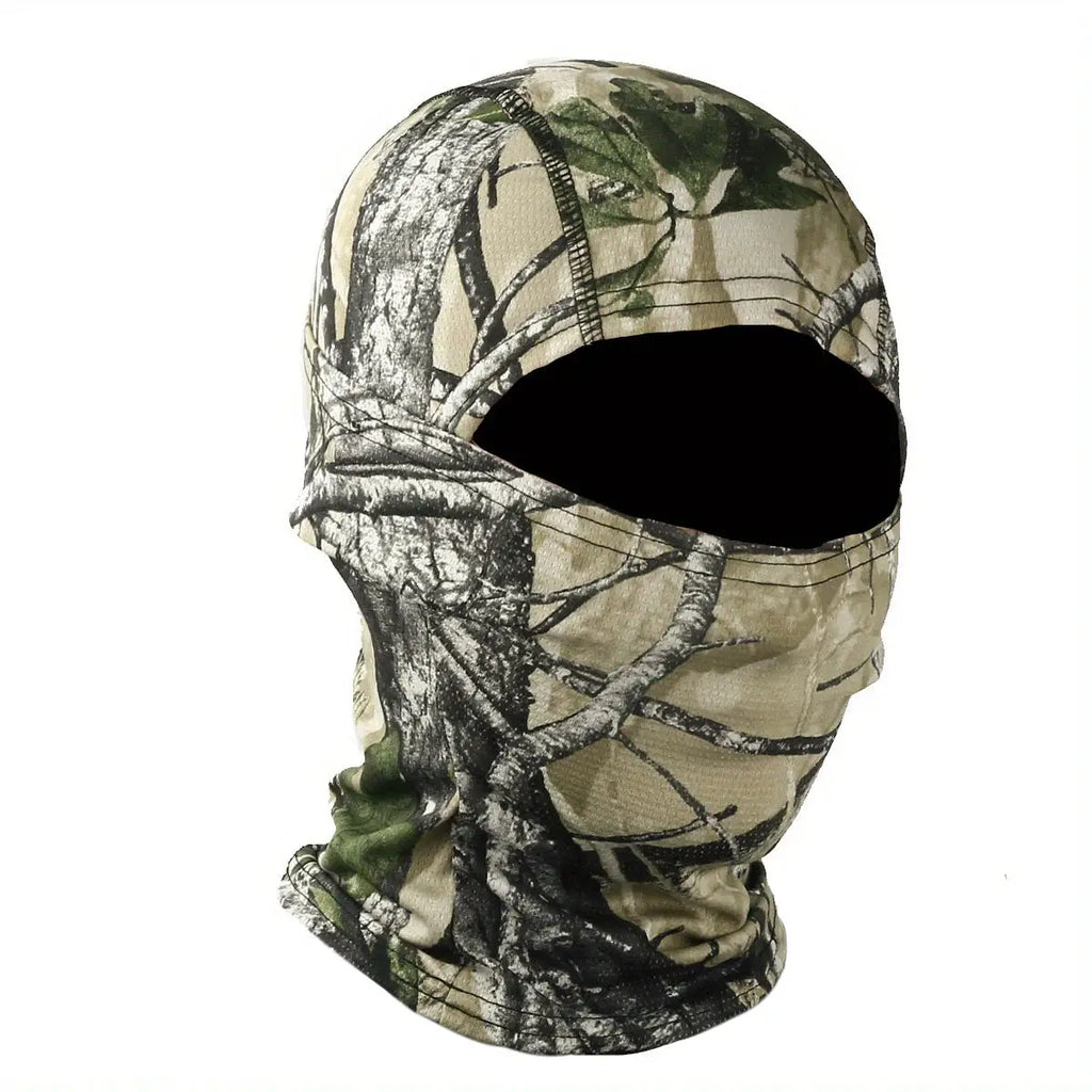 Summer Men's Women's Elastic Breathable Balaclava Hat Sunscreen Cycling Full Face Mask Scarf For Hiking Fishing Skiing by SouthValleyCertified