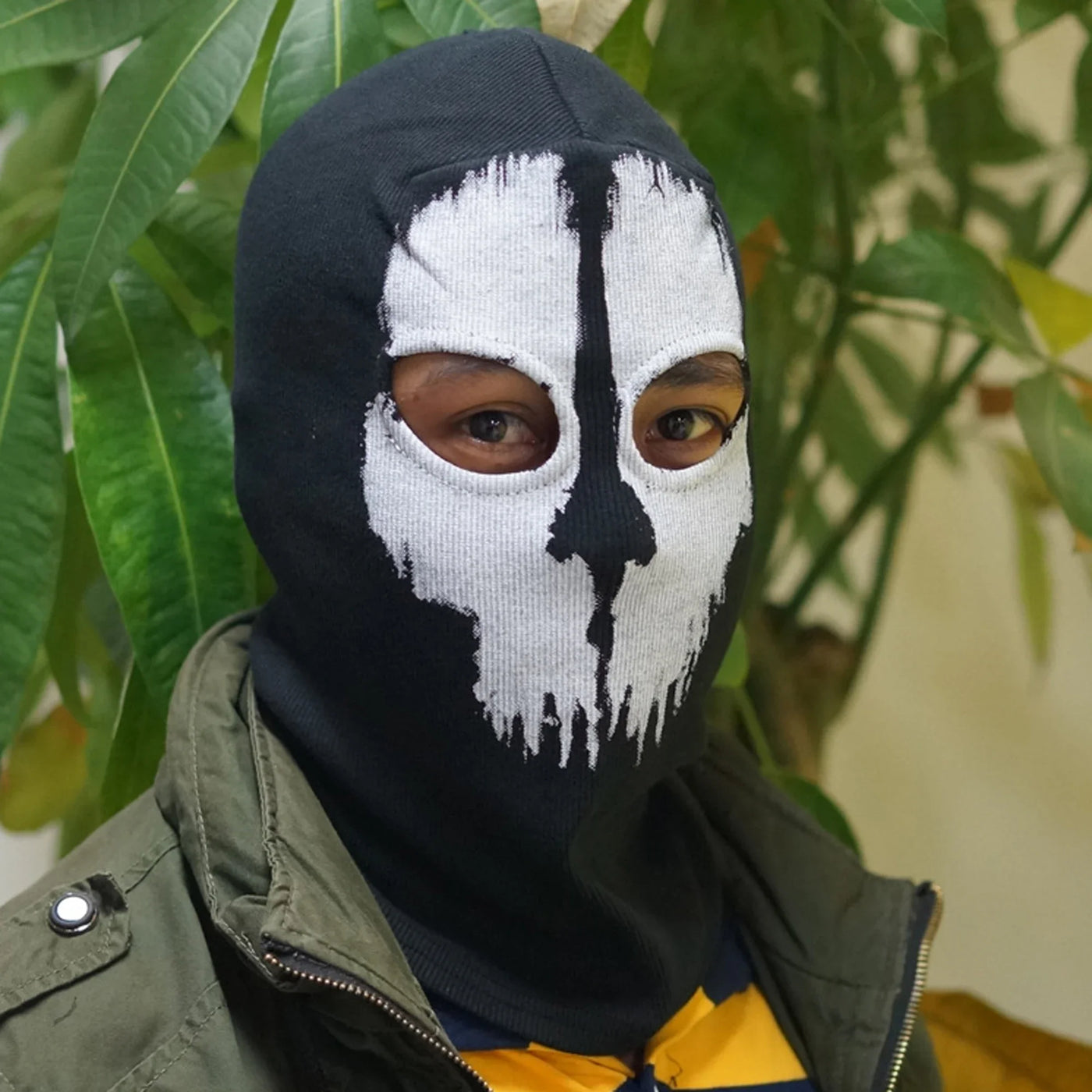 Men's Cotton Balaclava: Ski Motorcycle Cycling, Winter Face Mask Neck Warmer, Windproof Cold Outdoor Sports Gear