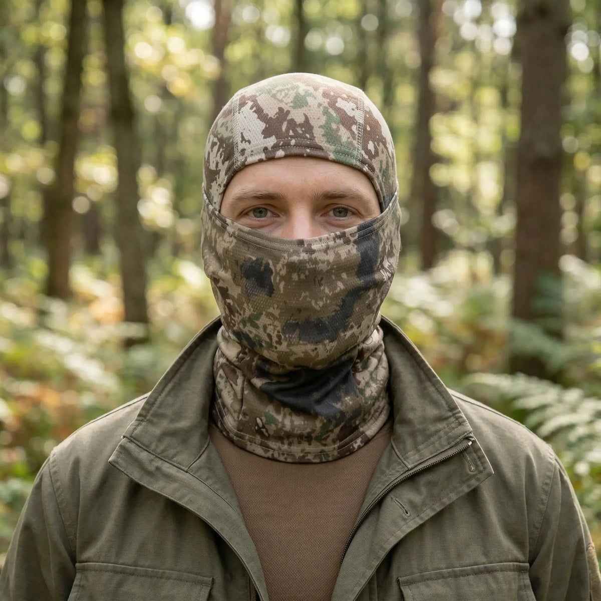 Summer Men's Women's Elastic Breathable Balaclava Hat Sunscreen Cycling Full Face Mask Scarf For Hiking Fishing Skiing by SouthValleyCertified