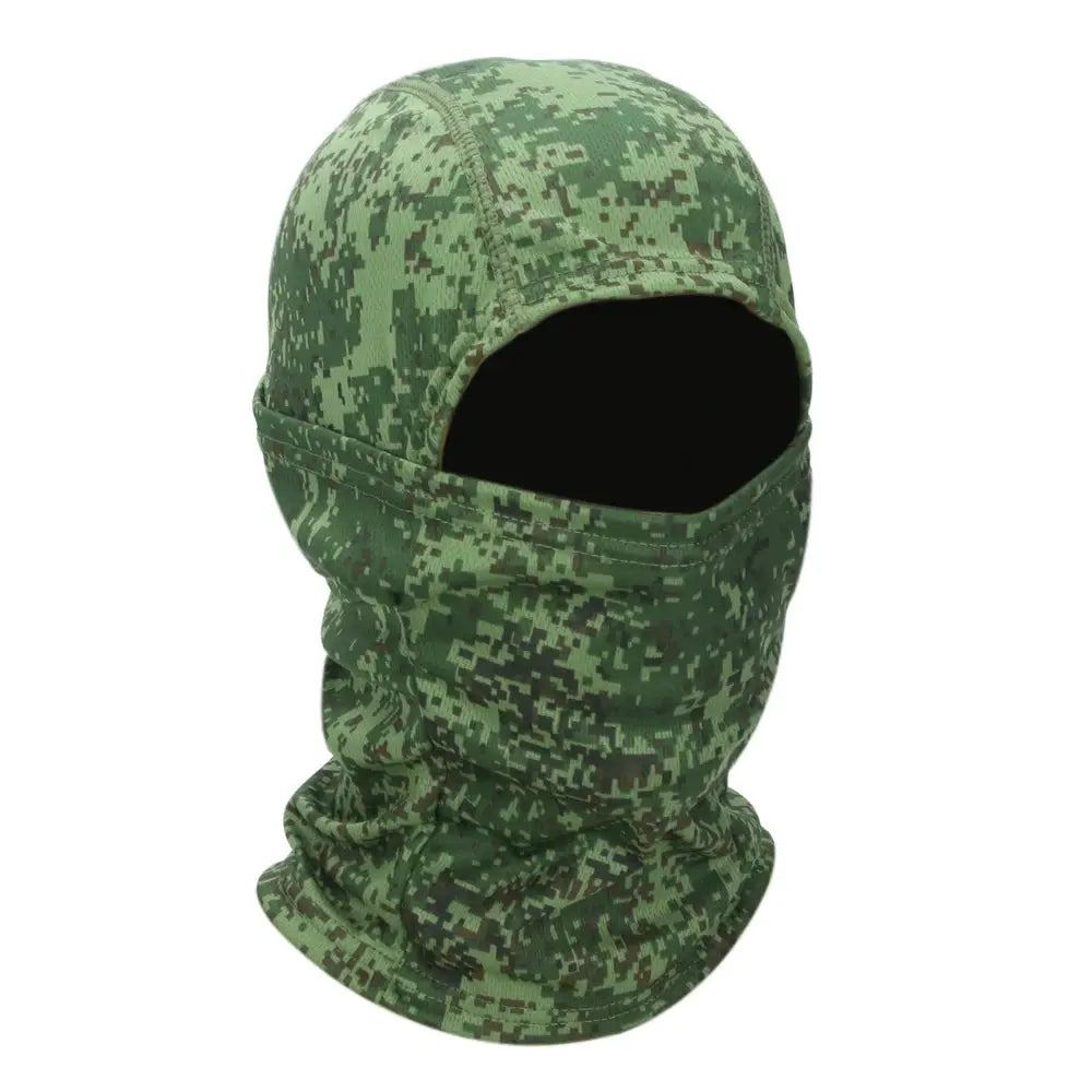 Summer Men's Women's Elastic Breathable Balaclava Hat Sunscreen Cycling Full Face Mask Scarf For Hiking Fishing Skiing by SouthValleyCertified