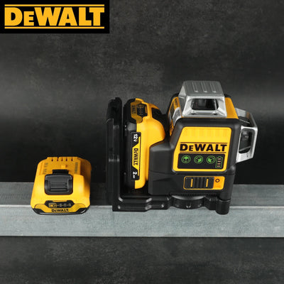 2025 NEW Dewalt DW089LG 3 Sides*360 Degree Vertical 12V Lithium Battery 12 Lines Laser Level 360 Horizontal Green Meter Outdoor