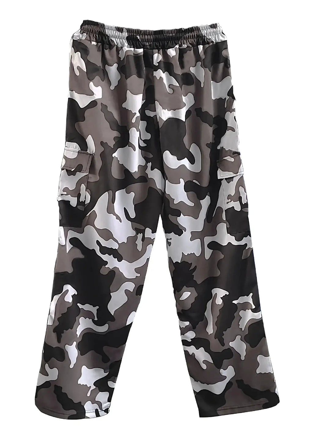 Large Pocket Loose Overalls Men's Outdoor Sports Jogging Tactical Pants Elastic Waist Casual Work Pants camouflage pants by DSers-AliExpress Dropshipping