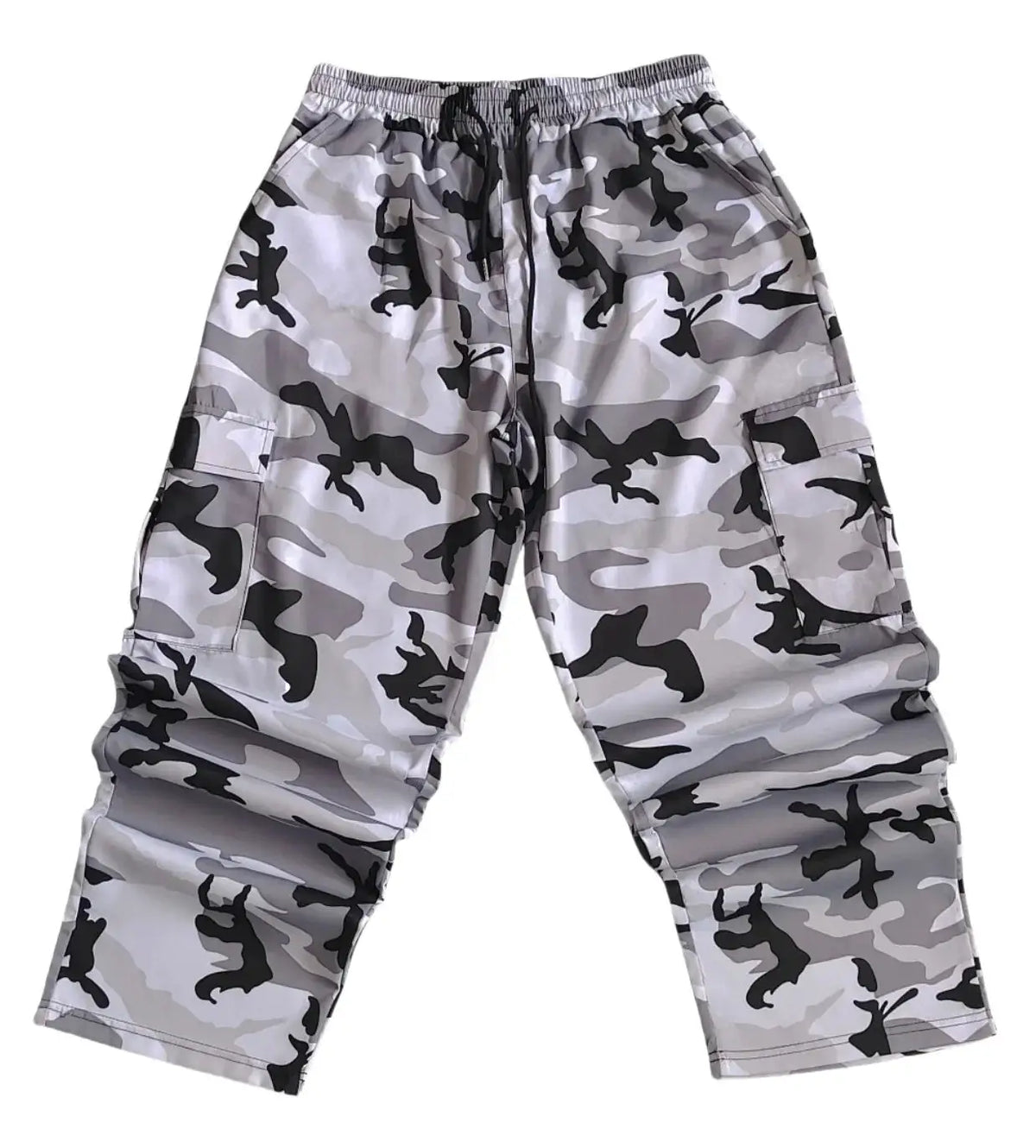 Large Pocket Loose Overalls Men's Outdoor Sports Jogging Tactical Pants Elastic Waist Casual Work Pants camouflage pants by DSers-AliExpress Dropshipping