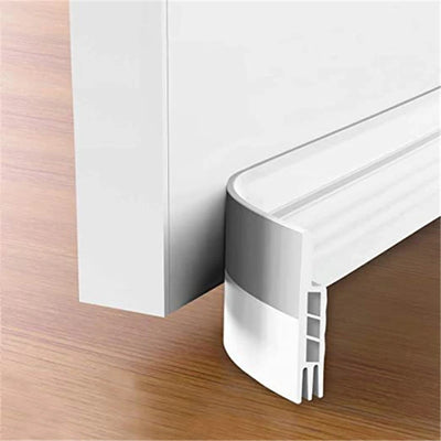 100cm Silicone Door Draught Excluder Door Bottom Sealing Strip Tape Weatherstrip Waterproof Wind Proof Sound Insulation