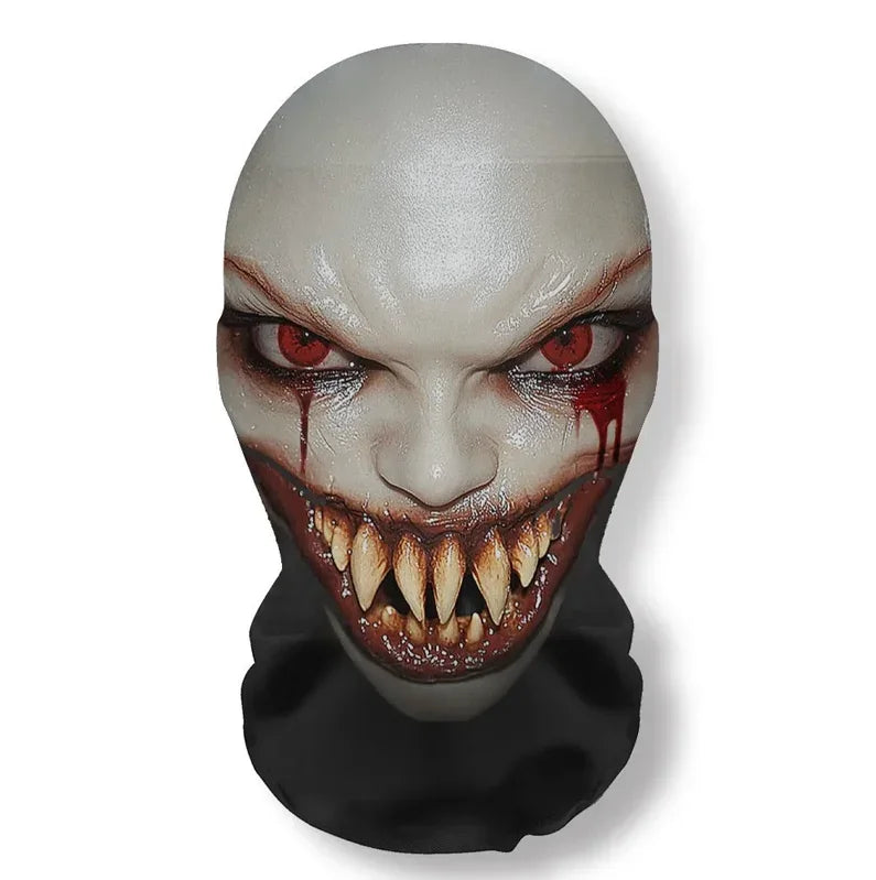 Halloween Terrifying Mask Ronaldo Kanye Mask Interesting 3D Printed Seamless Hat Mascaras Cosplay Facial Mask Party Cosplay Prop