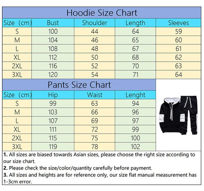 Mens Tracksuit Printing Casual Sweatshirts Sportswear Outdoors Sports Jogging Mens Clothing Single Piece Hoodie Pants Streetwear