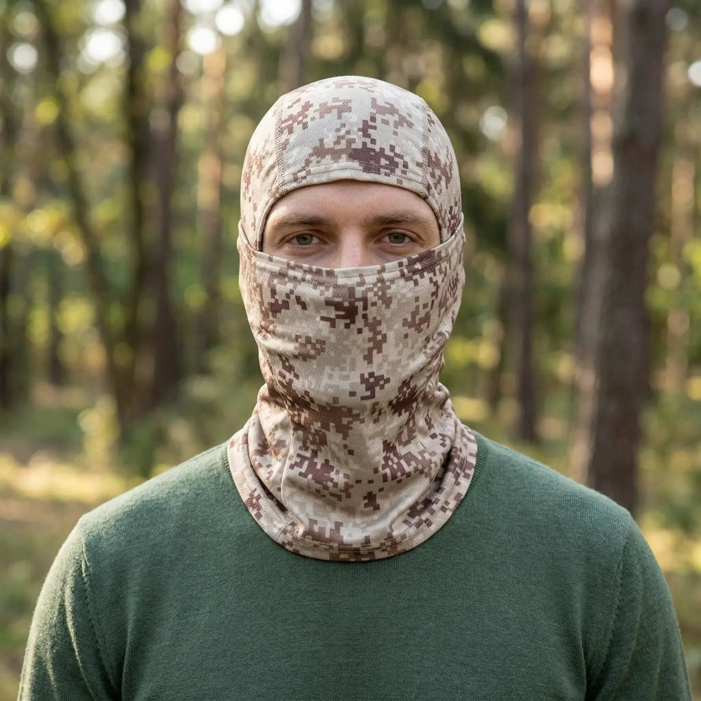 Summer Men's Women's Elastic Breathable Balaclava Hat Sunscreen Cycling Full Face Mask Scarf For Hiking Fishing Skiing by SouthValleyCertified