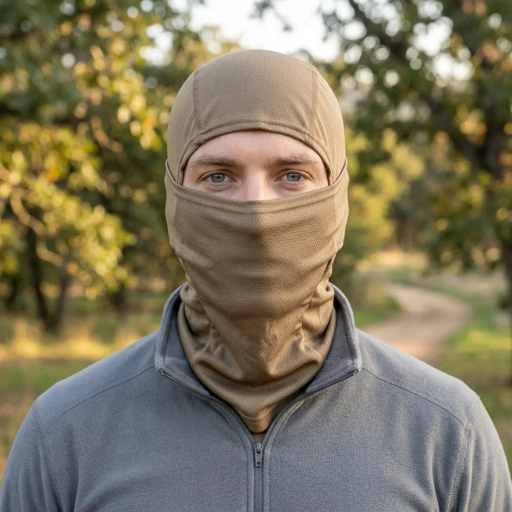 Summer Men's Women's Elastic Breathable Balaclava Hat Sunscreen Cycling Full Face Mask Scarf For Hiking Fishing Skiing by SouthValleyCertified
