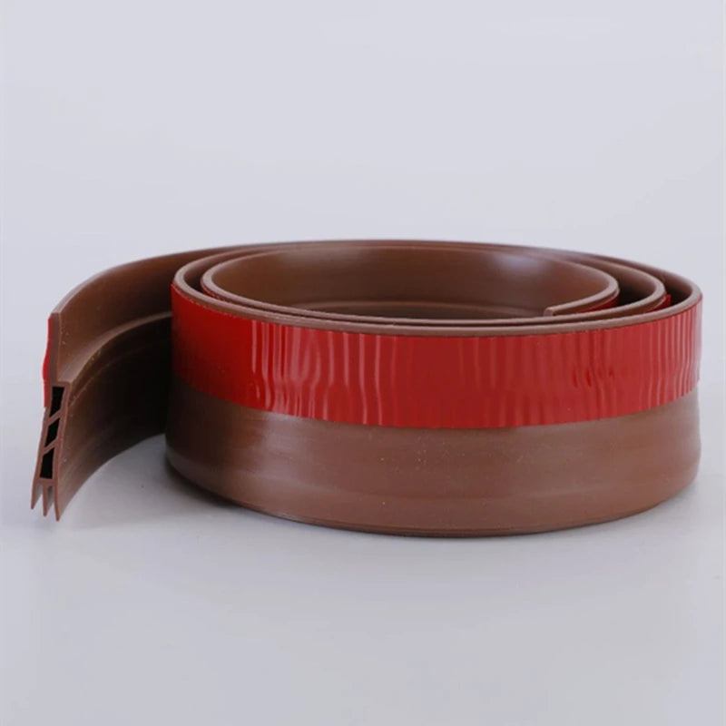 100cm Silicone Door Draught Excluder Door Bottom Sealing Strip Tape Weatherstrip Waterproof Wind Proof Sound Insulation