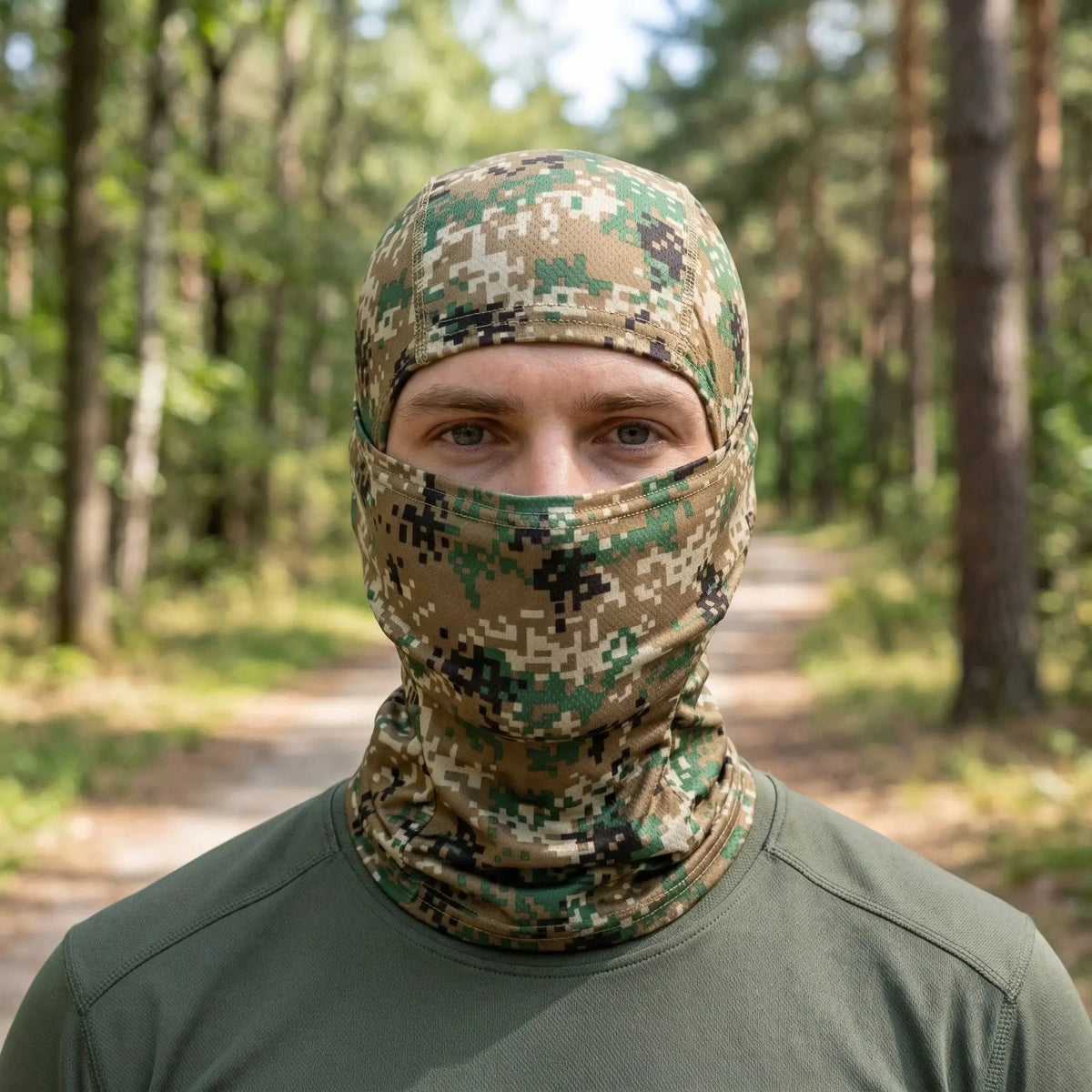 Summer Men's Women's Elastic Breathable Balaclava Hat Sunscreen Cycling Full Face Mask Scarf For Hiking Fishing Skiing by SouthValleyCertified