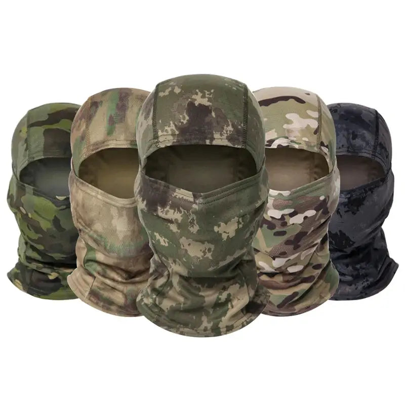 Summer Men's Women's Elastic Breathable Balaclava Hat Sunscreen Cycling Full Face Mask Scarf For Hiking Fishing Skiing by SouthValleyCertified