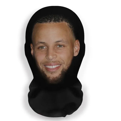 Halloween Terrifying Mask Ronaldo Kanye Mask Interesting 3D Printed Seamless Hat Mascaras Cosplay Facial Mask Party Cosplay Prop