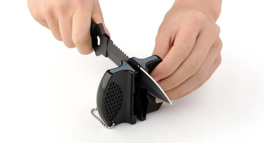 Knife Sharpener Black & Portable