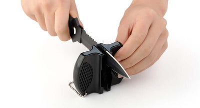Knife Sharpener Black & Portable